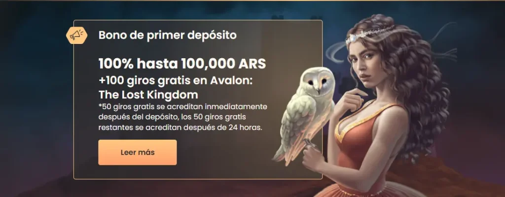 National Casino Bono en Argentina
